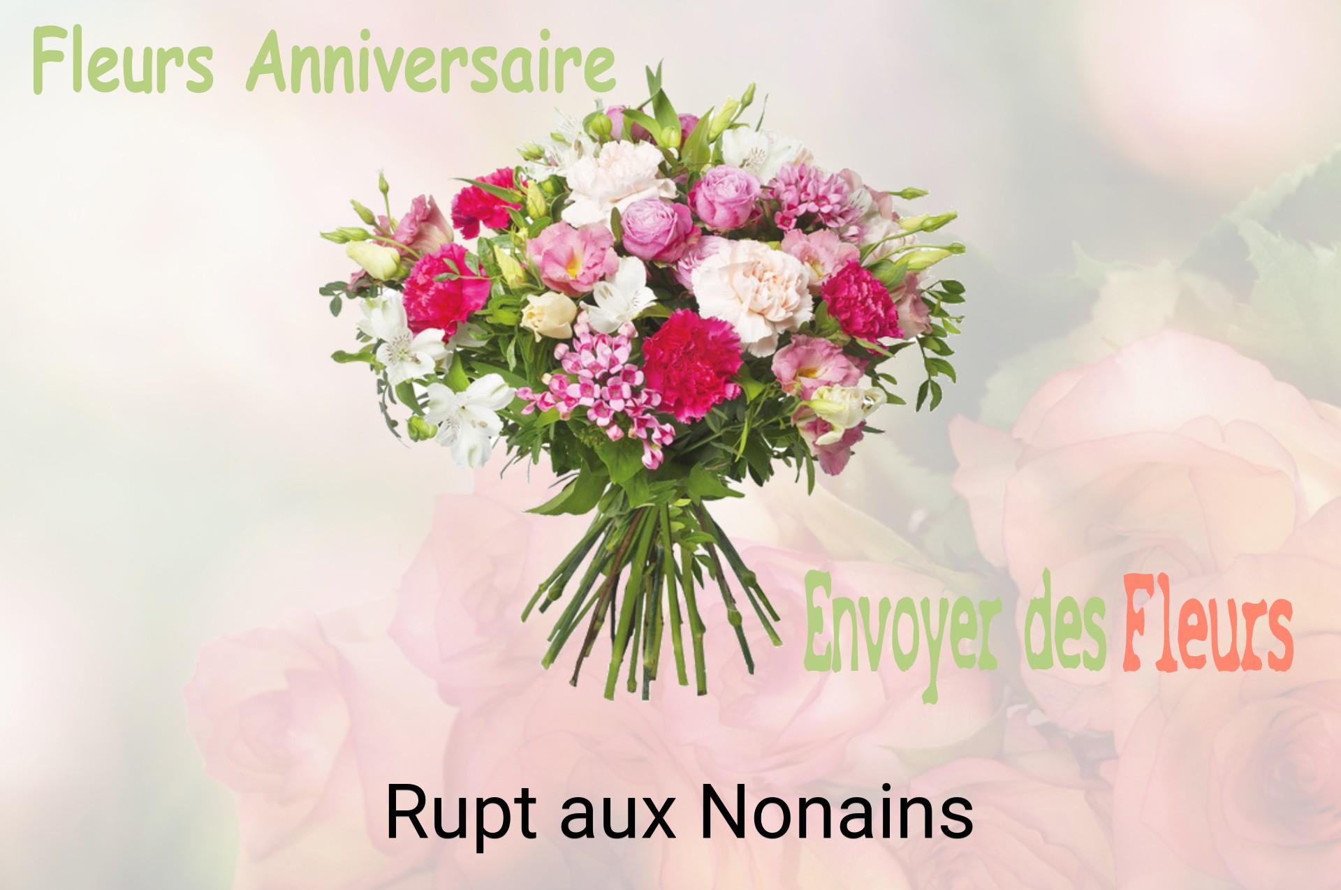 Bouquet de fleurs d’anniversaire livré à Rupt-aux-Nonains